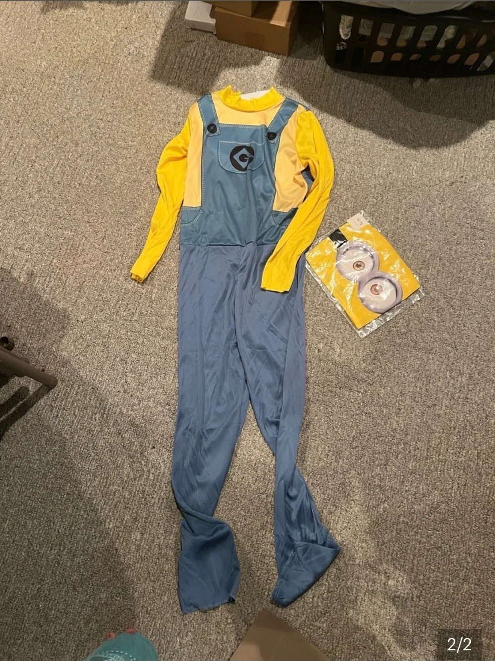 Minion Bob Kids Costume - size 4-6